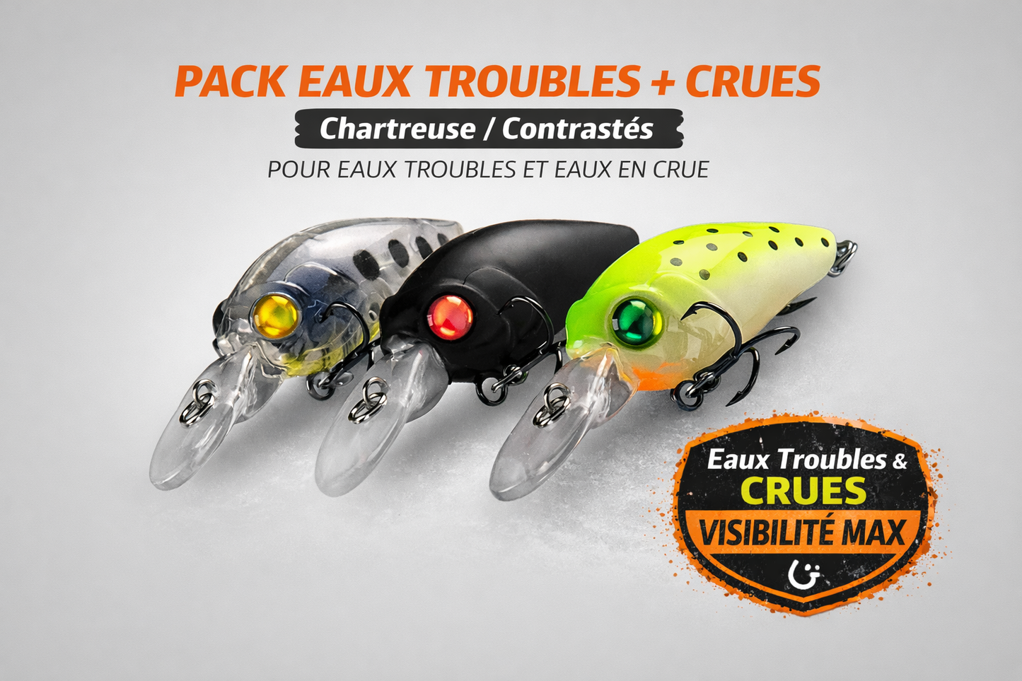 CRANK 35 — Mini crank perche 35 mm (Packs x3)